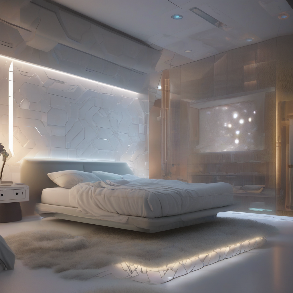 A photorealistic desert sunset frame of: sleep wellness warm global illumination natural shadow gradients cinematic lens glow ultra‑detailed high‑resolution.